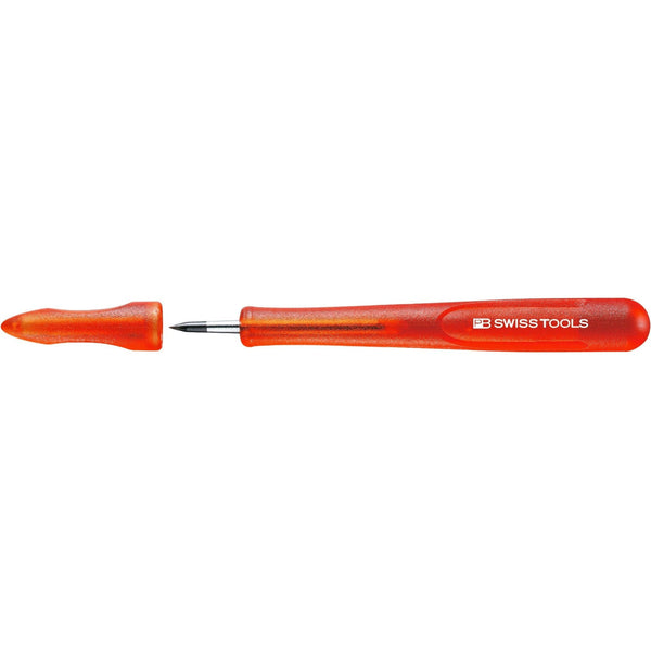 PB Swiss Tools 704.K4-20 Punta a tracciare con punta in metallo duro, con calotta protettiva