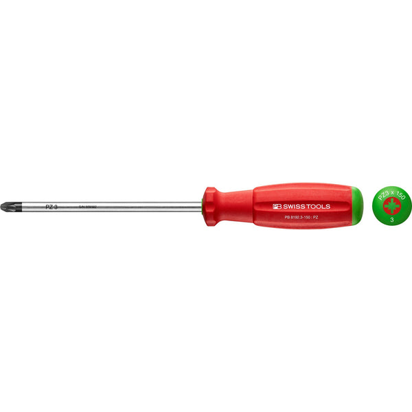 PB Swiss Tools 8192.3-150 Cacciavite SwissGrip Pozidriv Pz3x150
