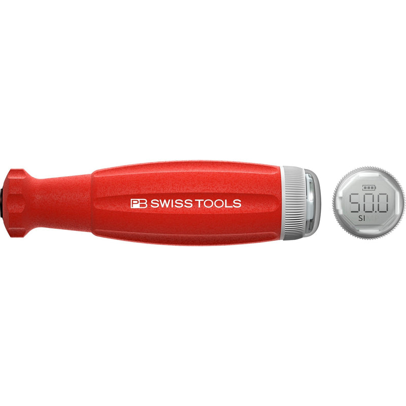 PB Swiss Tools 9318.M10-50cNm DigiTorque, cacciavite dinamometrico (cNm) a steli intercambiabili