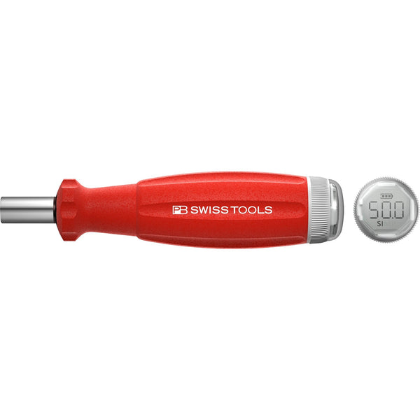 PB Swiss Tools 9318.A10-50cNm DigiTorque, cacciavite dinamometrico (cNm) a bits intercambiabili