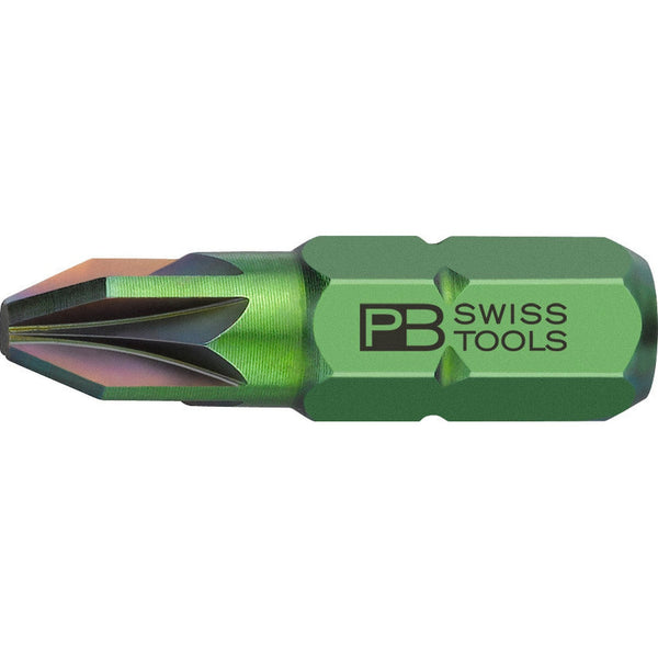 PB Swiss Tools C6.192/2 Inserti PrecisionBit C6 Pozidriv 2