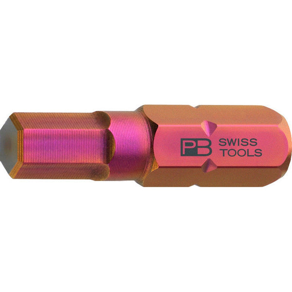 PB Swiss Tools C6.210/8 Inserti PrecisionBit C6 Esagonali 8