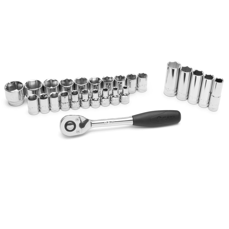 Sata ST09915SJ Set Bussole 1/2" Esagonale Metrico 26 pezzi