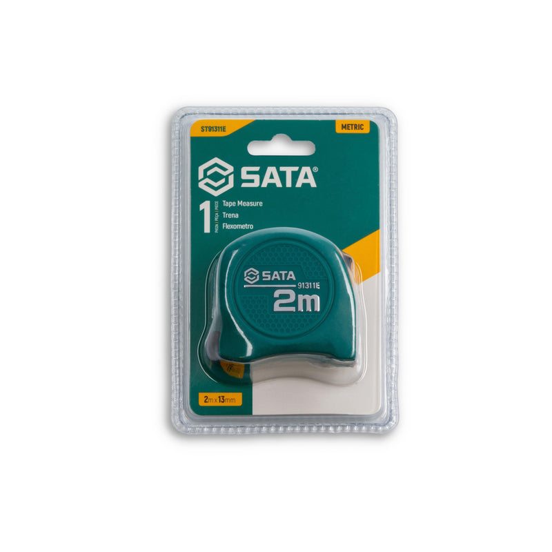 Sata ST91311E Flessometro Metrico ABS 2,0mt x 13mm