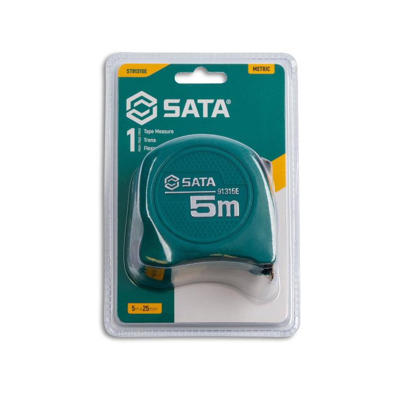 Sata ST91315E Flessometro Metrico ABS 5,0mt x 25mm