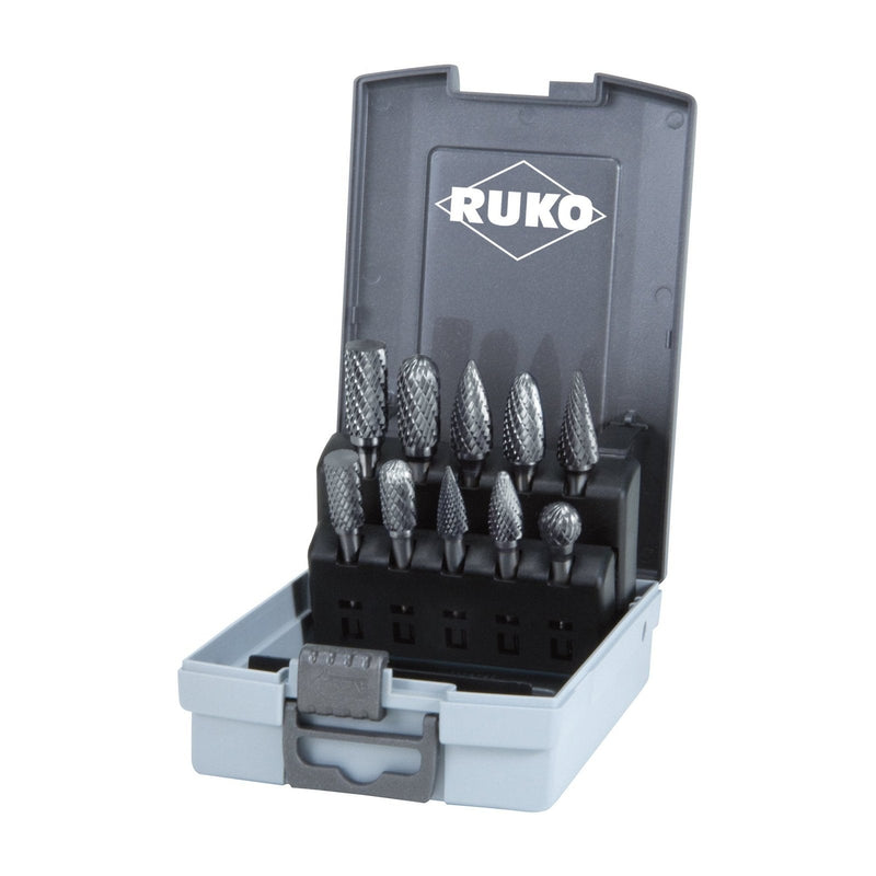 ruko 116003ro set lime frese rotative metallo duro